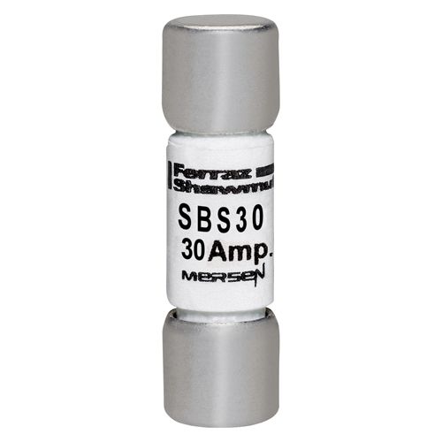 SBS30 - Fuse 600V 30A Fast-Acting Midget SBS Series